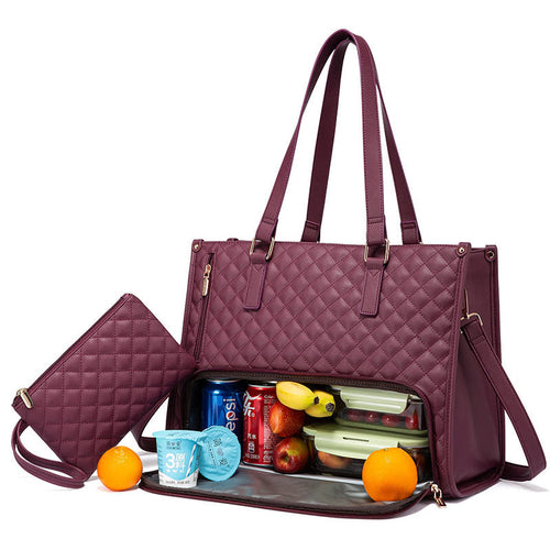Fashionable Lunch Tote Bag Women's Thermal Insulation Lunch Box