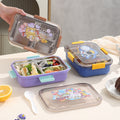 304 Stainless Steel Lunch Box Students Divided Into Lunch Box Three