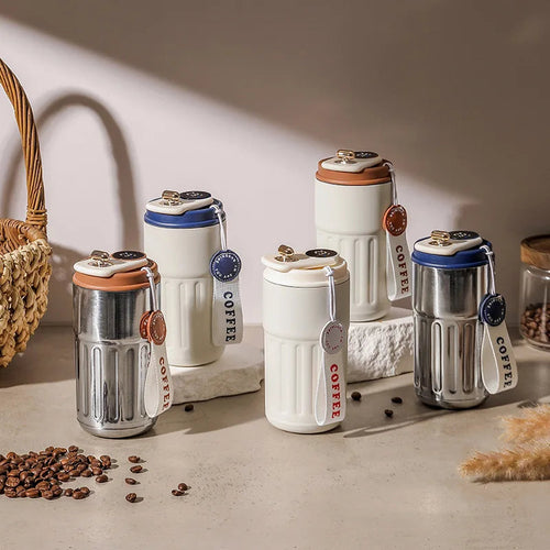 Smart Thermos Bottle with LED Temperature Display – 316 Stainless