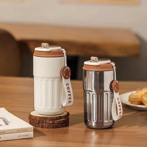 Smart Thermos Bottle with LED Temperature Display – 316 Stainless