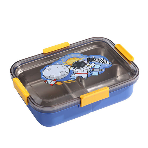 304 Stainless Steel Lunch Box Students Divided Into Lunch Box Three