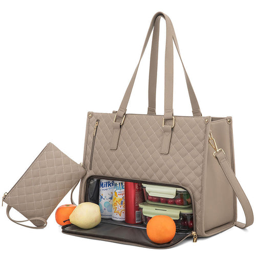 Fashionable Lunch Tote Bag Women's Thermal Insulation Lunch Box